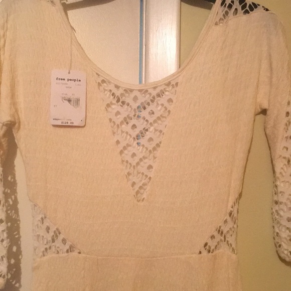 Free people cream dress - Picture 2 of 6